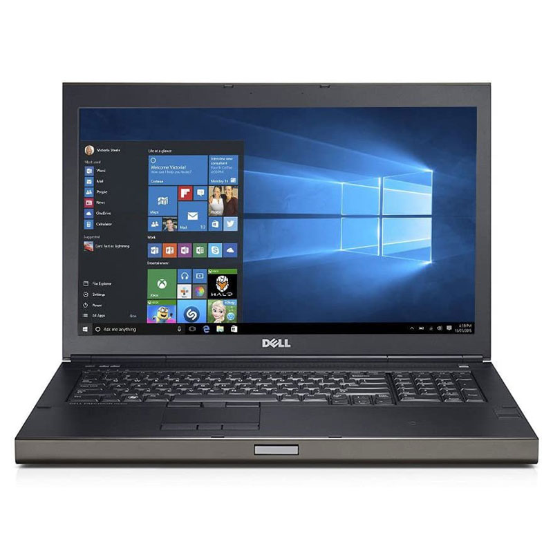 Dell Precision M6800 17-inch Business Laptop, Core i7 2.7GHz Quad Core, 16GB RAM, 500GB SSD, FHD, 4GB Nvidia Quadro K4100M
