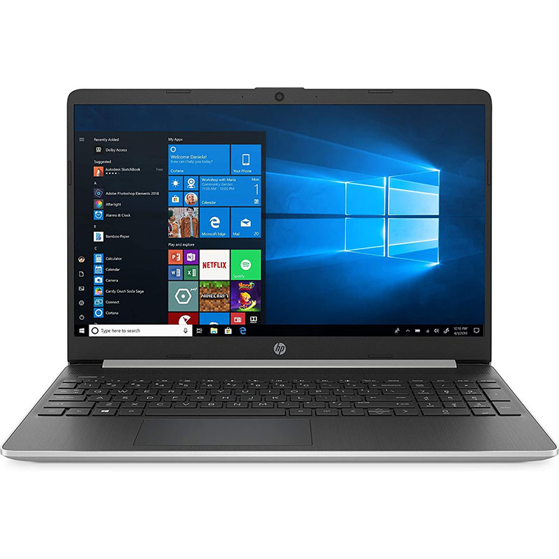 HP 15-DY1751MS 15-inch Touch Notebook Laptop (10th Gen i5-1035G1, 8GB, 512GB SSD, Eng-US, Win 10 Home, Silver)