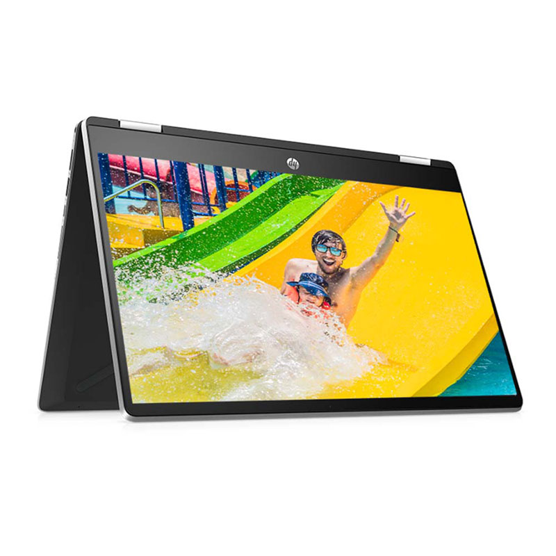HP Pavilion x360 14T-DH100 Convertible Touch Laptop (10th Gen i5-10210U, 8GB, 1TB, 128GB SSD, Eng-US, Win 10 Home, Silver)