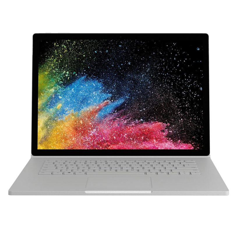 Used Microsoft Surface Book 2 with 2GB (8th Gen i7-8650U, 8GB, 256GB SSD, Eng-US, Win 10 Pro, Silver)