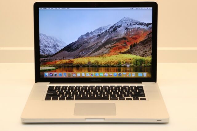 Used Apple MacBook Pro A1286 (2010) core i5 , 2.4 GHZ 15-inch, , 4GB, 128GB SSD