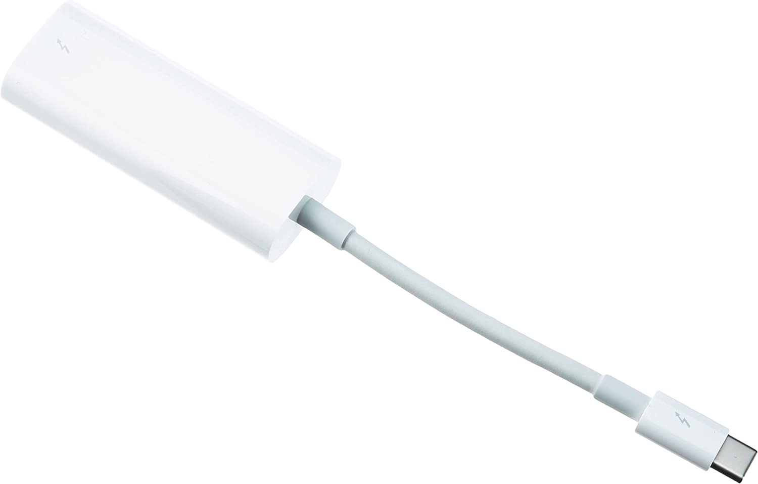 Used Apple Thunderbolt 3 (USB-C) to Thunderbolt 2 Adapter, White,Model A1790